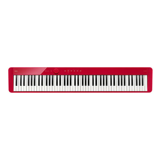 Casio PX-S1100 88 Key Digital Piano Keyboard Portable Package With Bluetooth - Red (PX S1100 PXS1100)
