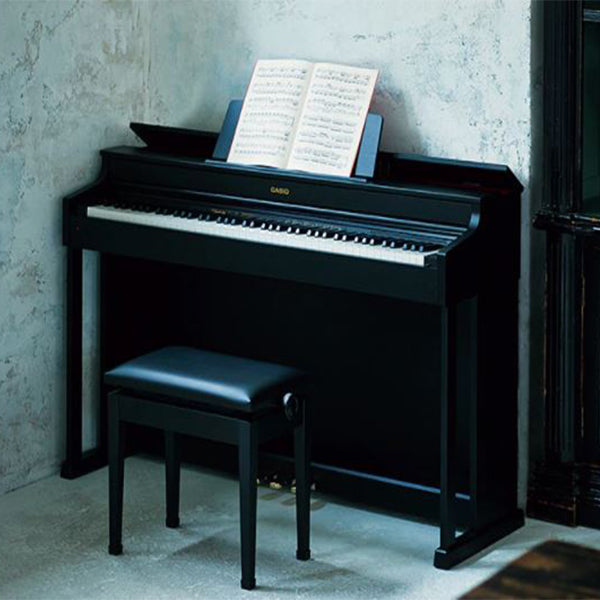 Casio AP-470 88 Key Celviano Digital Piano With Bench and Headphone -Black (AP470 AP 470)