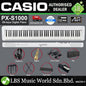 Casio PX-S1000 88 Keys Digital Piano White Keyboard Portable Package Electric Keys (PXS1000 / PX1000)