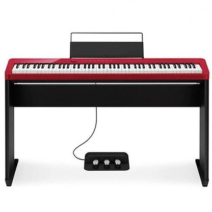 Casio PX-S1100 88 Key Digital Piano Keyboard Portable Package With Bluetooth - Red (PX S1100 PXS1100)