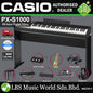 Casio PX-S1000 88 Keys Digital Piano Black Keyboard Full Package 3 Pedal Electric Keys (PXS1000 / PX1000)