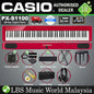 Casio PX-S1100 88 Key Digital Piano Keyboard Portable Package With Bluetooth - Red (PX S1100 PXS1100)