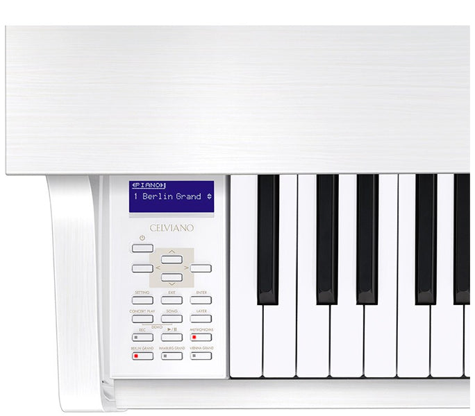 Casio GP-310 Celviano 88 Keys Grand Hybrid Digital Piano - White (GP310 GP 310)