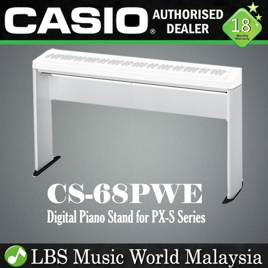 Casio CS-68PWE Privia Stand White For PX-S Series Digital Piano Keyboard (CS68P CS68 PWE)