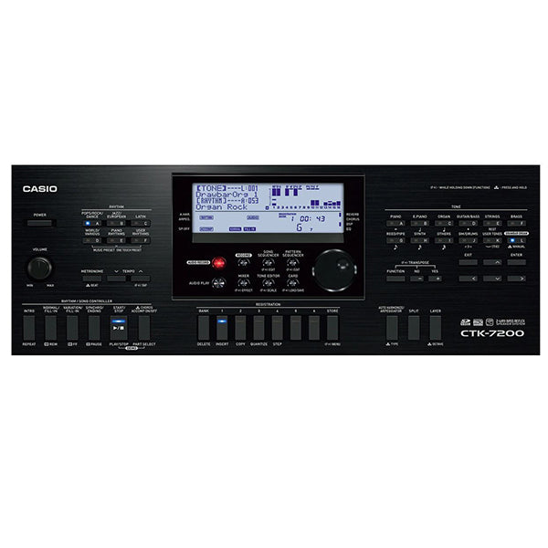 [Discontinued] Casio CTK-7200 61 Key Portable Keyboard With Adapter (CTK7200 / CTK 7200)