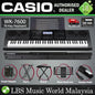 Casio WK-7600 76 Key Workstation Portable Keyboard Intermediate Package With D90H Stool And Premium Sustain Pedal (WK7600)