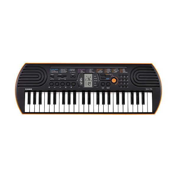 Casio SA-76 44 Key Portable Mini Keyboard Electronic Piano With Bag (SA76 SA 76)