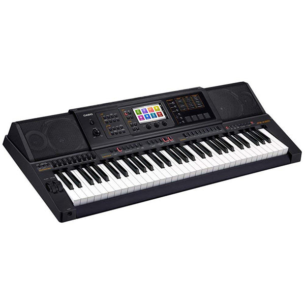 Casio MZ-X300 61 Key Portable Arranger Keyboard Intermediate Package (MZX300 MZX 300)
