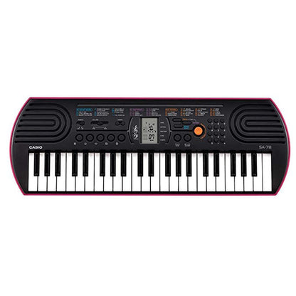 Casio SA-78 44 Key Portable Mini Keyboard Electronic Piano With Bag (SA78 SA 78)