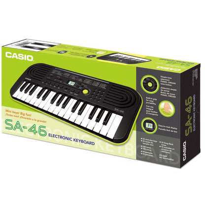 Casio SA-46 32 Key Mini Portable Music Keyboard Electronic Piano With Bag (SA46 SA 46)