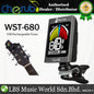 Cherub WST-680 USB Rechargeable Chromatic Clip On Tuner For Guitar Bass Ukulele (WST680)
