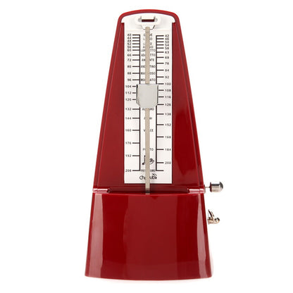 Cherub WSM-330 Analog Metronome Mechanical Timer Rhythm Maroon Red For Piano Violin Guitar Drum (WSM330)