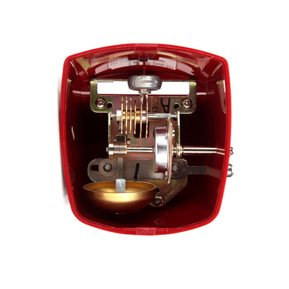 Cherub WSM-330 Analog Metronome Mechanical Timer Rhythm Maroon Red For Piano Violin Guitar Drum (WSM330)