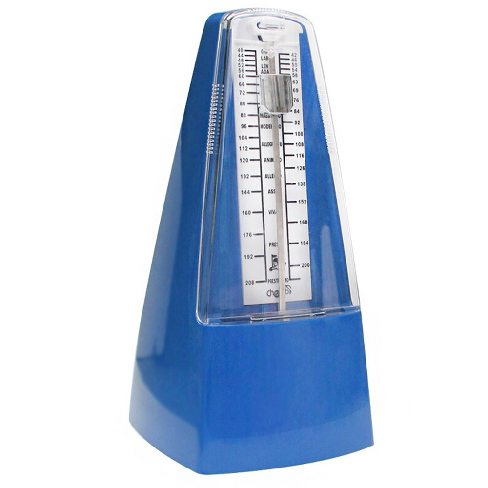 Cherub WSM-330 Analog Metronome Mechanical Timer Rhythm Blue For Piano Violin Guitar Drum (WSM330)