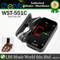 Cherub WST-551C Orig Tune Clip Chromatic Tuner For Guitar, Bass and Ukulele