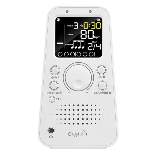 Cherub WSM-289 Rechargeable Digital Metronome For Piano Violin Guitar Drum (WSM289)