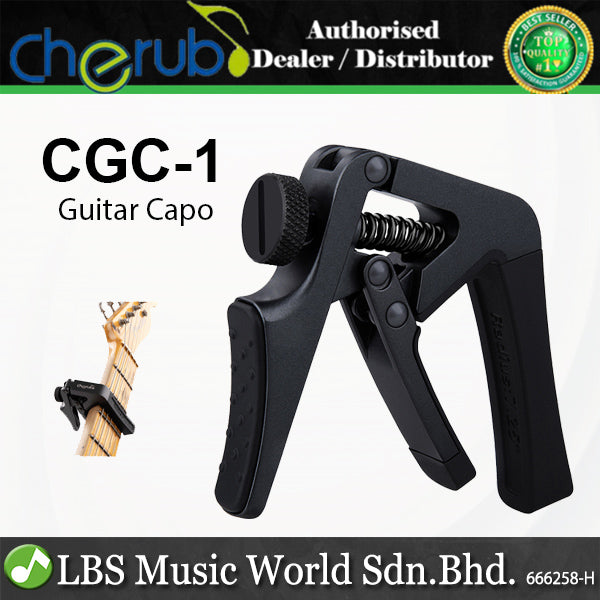 Cherub CGC-1 Adjustable Capo for Electric, Classical and Acoustic Guitar (CGC1 CGC 1)