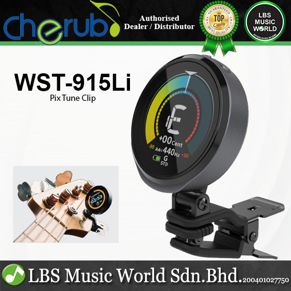 Cherub WST-915Li Pix Tuner Clip with 16 Tuning and 6 Customize Displays (WST915Li)