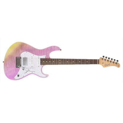 Cort G280 Select  Alder Body Rosewood Fretboard Electric Guitar With Bag - Trans Chameleon Purple (G 280 TCP)