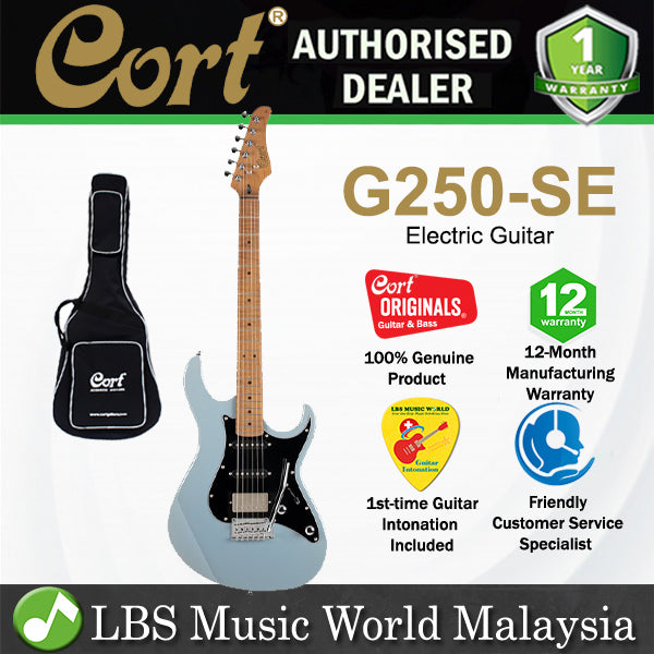 Cort G250-SE Bolt On American Basswood Electric Guitar with HSS Pick Up and Tremolo (G250 SE)