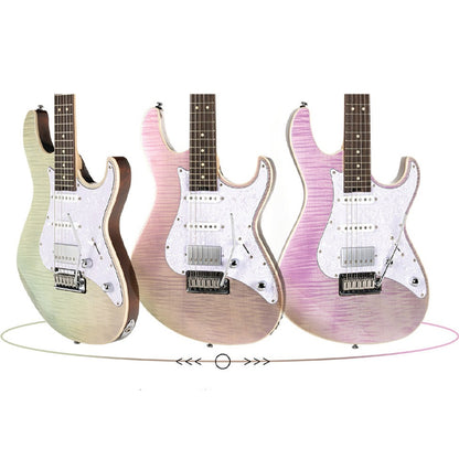 Cort G280 Select  Alder Body Rosewood Fretboard Electric Guitar With Bag - Trans Chameleon Purple (G 280 TCP)