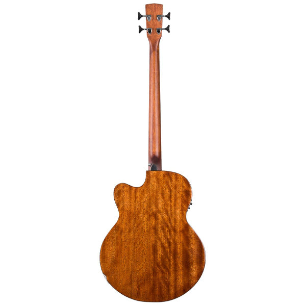 Cort AB850F Jumbo Cutaway Spruce Top Acoustic Bass Guitar with Bag - Natural Glossy (AB850 F)