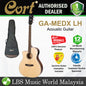 Cort GA-MEDX LH Left Handed Auditorium Spruce Top Acoustic Electric Guitar - Open Pore (GA MEDX)