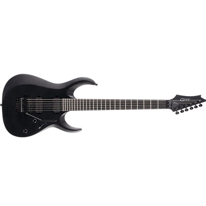 [Discontinued] Cort X500 Menace Mahogany Body Electric Guitar With Bag - Black Satin (X 500 Menace)