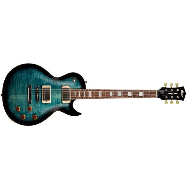 Cort CR250 Mahogany Body Jatoba Fretboard Electric Guitar With Bag - Dark Blue Burst (CR 250 DBB)