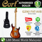 Cort G290 FAT Swamp Ash Body Birdseye Maple Fretboard Electric Guitar With Bag - Antique Violin Burst (G 290 AVB)