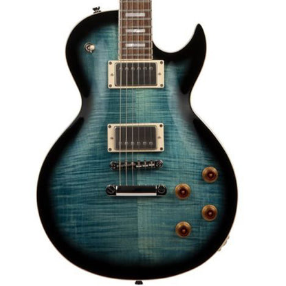 Cort CR250 Mahogany Body Jatoba Fretboard Electric Guitar With Bag - Dark Blue Burst (CR 250 DBB)