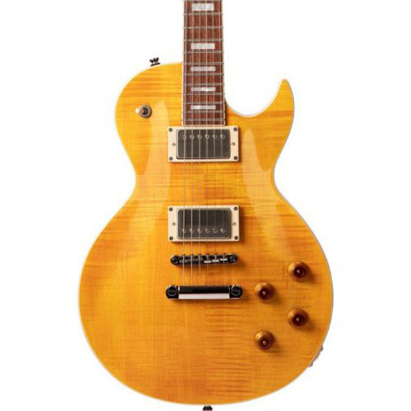 Cort CR250 Mahogany Body Jatoba Electric Guitar With Bag - Antique Amber (CR 250 ATA)