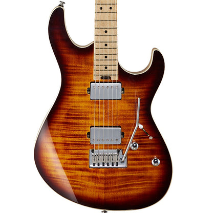Cort G290 FAT Swamp Ash Body Birdseye Maple Fretboard Electric Guitar With Bag - Antique Violin Burst (G 290 AVB)