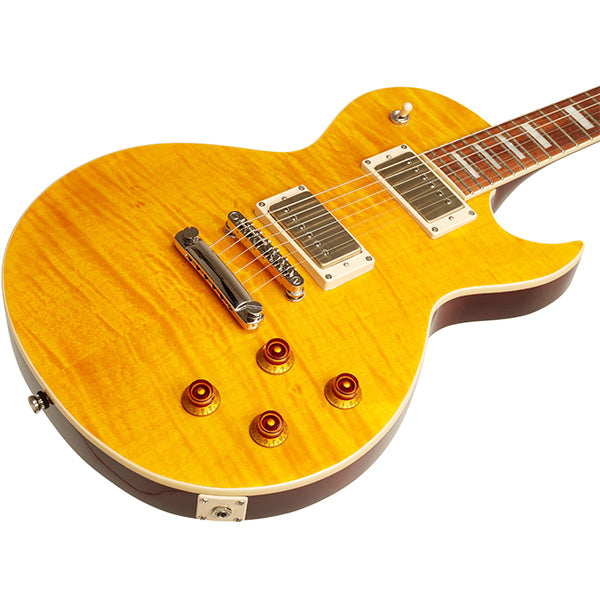 Cort CR250 Mahogany Body Jatoba Electric Guitar With Bag - Antique Amber (CR 250 ATA)
