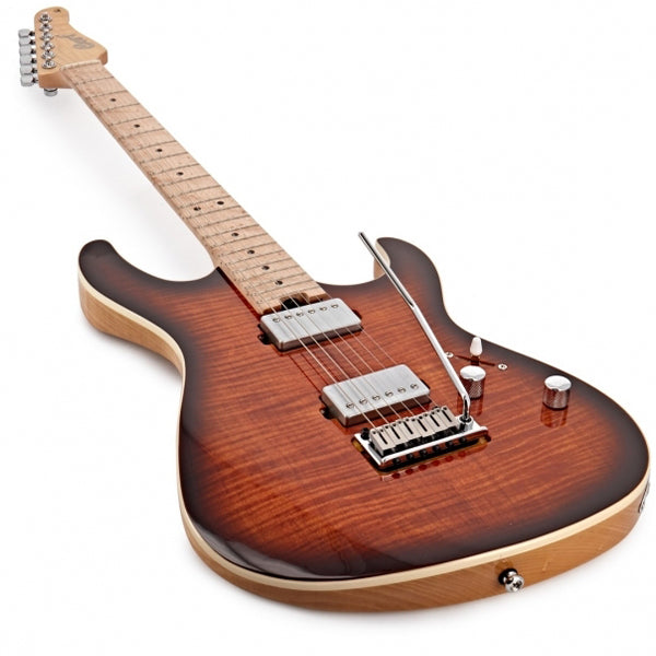 Cort G290 FAT Swamp Ash Body Birdseye Maple Fretboard Electric Guitar With Bag - Antique Violin Burst (G 290 AVB)
