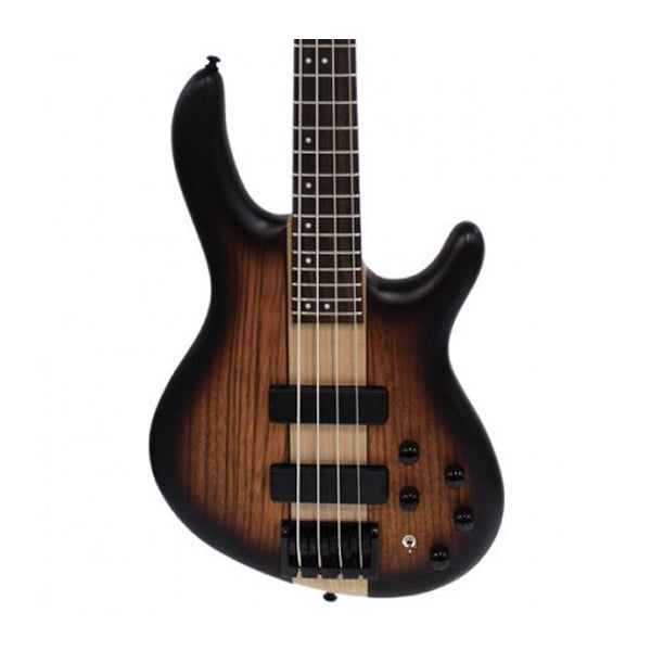 Cort C4 Plus ZMBH 4 String Electric Bass Guitar- Trans Black Burst (TBB)