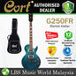 Cort CR200 Mahogany Body Electric Guitar With Bag - Flip Blue (CR 200 FBL)