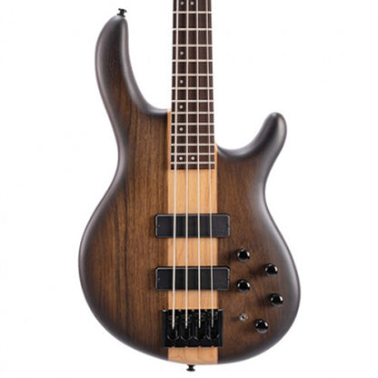 Cort C4 Plus OVMH 4 String Electric Bass Guitar - Antique Brown Burst (ABB)