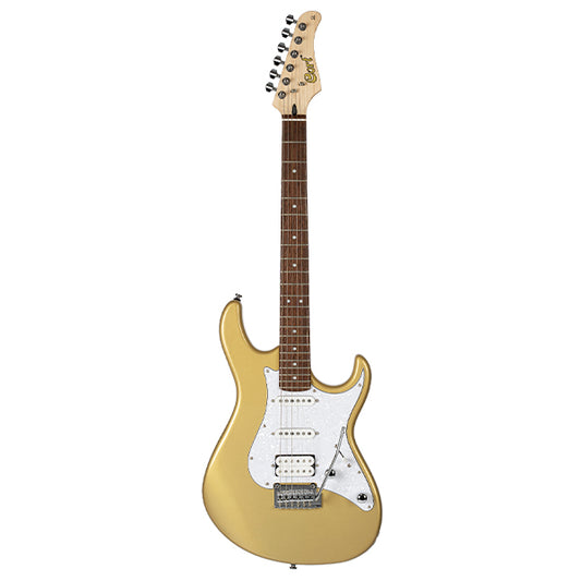 Cort G250 Electric Guitar HSS With Tremolo and Bag - Champagne Gold Metallic