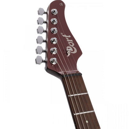 Cort G300 Pro Basswood Body Roasted Maple Fretboard Electric Guitar With Bag - Vivid Burgundy (G 300 VVB)