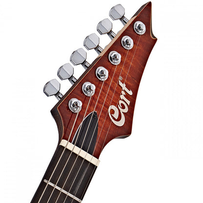 Cort X700 Duality Swamp Ash Body Electric Guitar With Bag - Antique Violin Burst (X 700 Duality AVB)