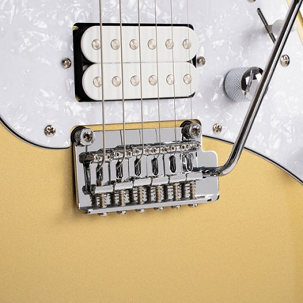 Cort G250 Electric Guitar HSS With Tremolo and Bag - Champagne Gold Metallic