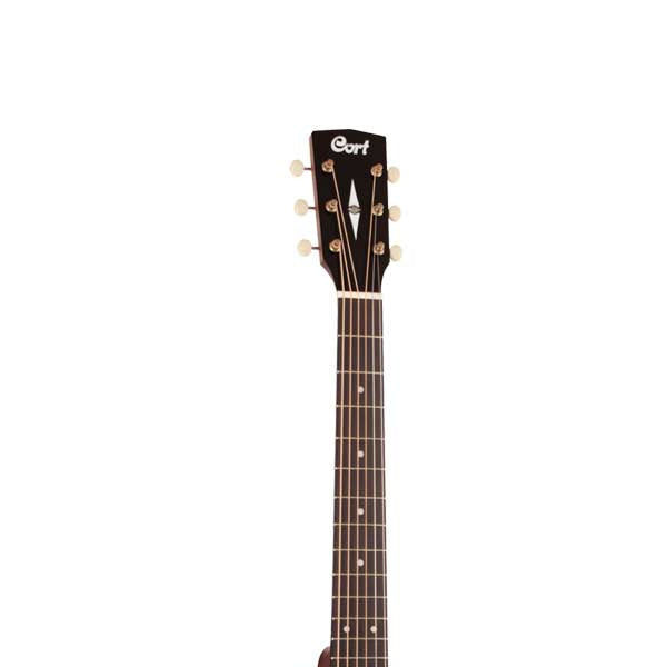 Cort Earth100SSF Dreadnought Solid Top Acoustic Guitar With Bag - Sunburst (Earth 100SSF)