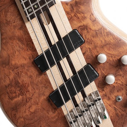 Cort A5 Beyond 5 String Electric Bass Guitar - Open Pore Bubinga Natural (A 5)