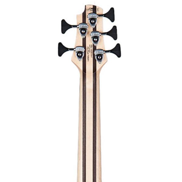 Cort A5 Plus FMMH 5 String Electric Bass Guitar - Open Pore Black Cherry (A5)