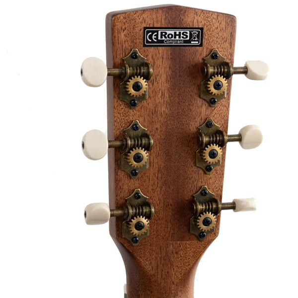 Cort Earth100SSF Dreadnought Solid Top Acoustic Guitar With Bag - Sunburst (Earth 100SSF)