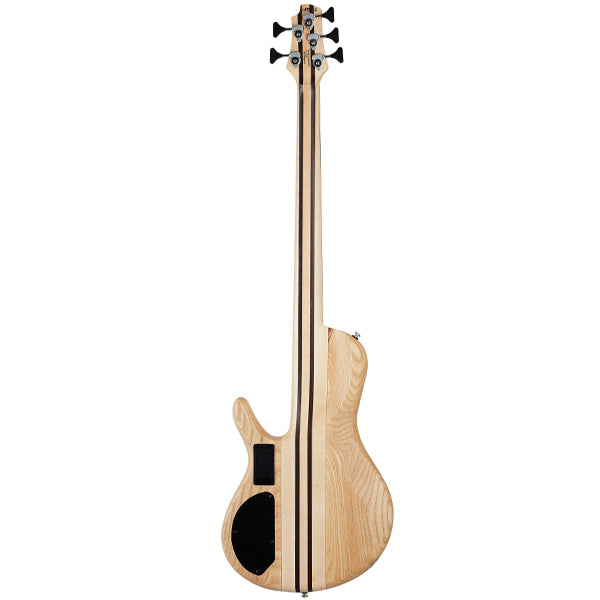 Cort A5 Beyond 5 String Electric Bass Guitar - Open Pore Bubinga Natural (A 5)
