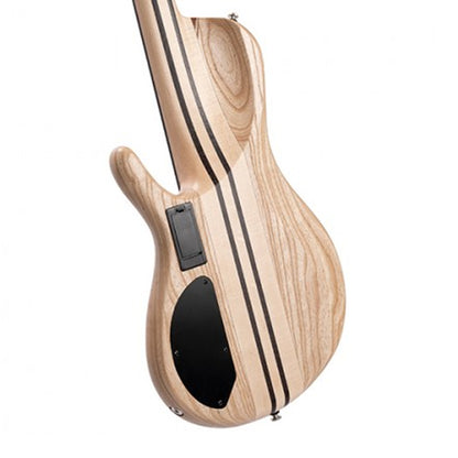Cort A5 Beyond 5 String Electric Bass Guitar - Open Pore Bubinga Natural (A 5)
