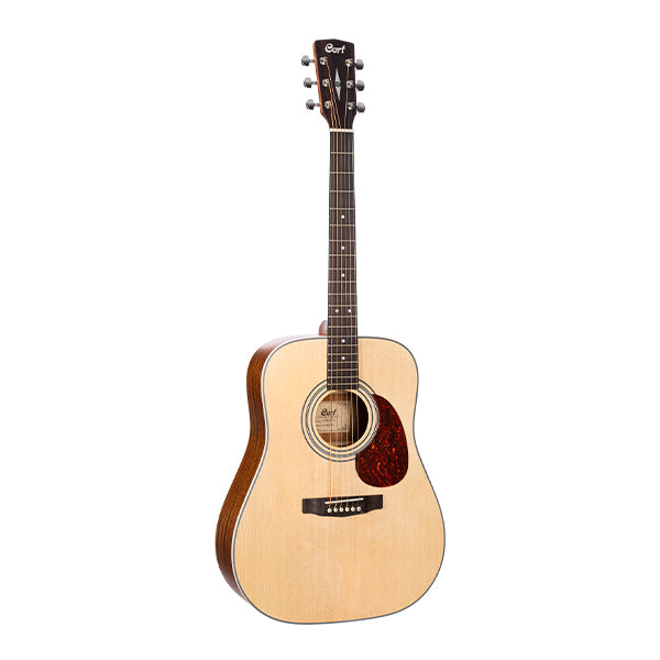 Cort Earth70 Dreadnought Solid Top Acoustic Guitar with Bag - Open Pore (Earth 70)
