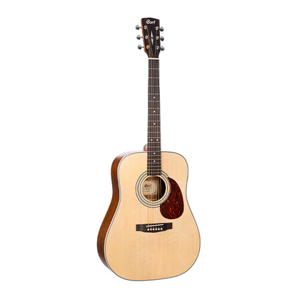 Cort Earth70 Dreadnought Solid Top Acoustic Guitar with Bag - Open Pore (Earth 70)